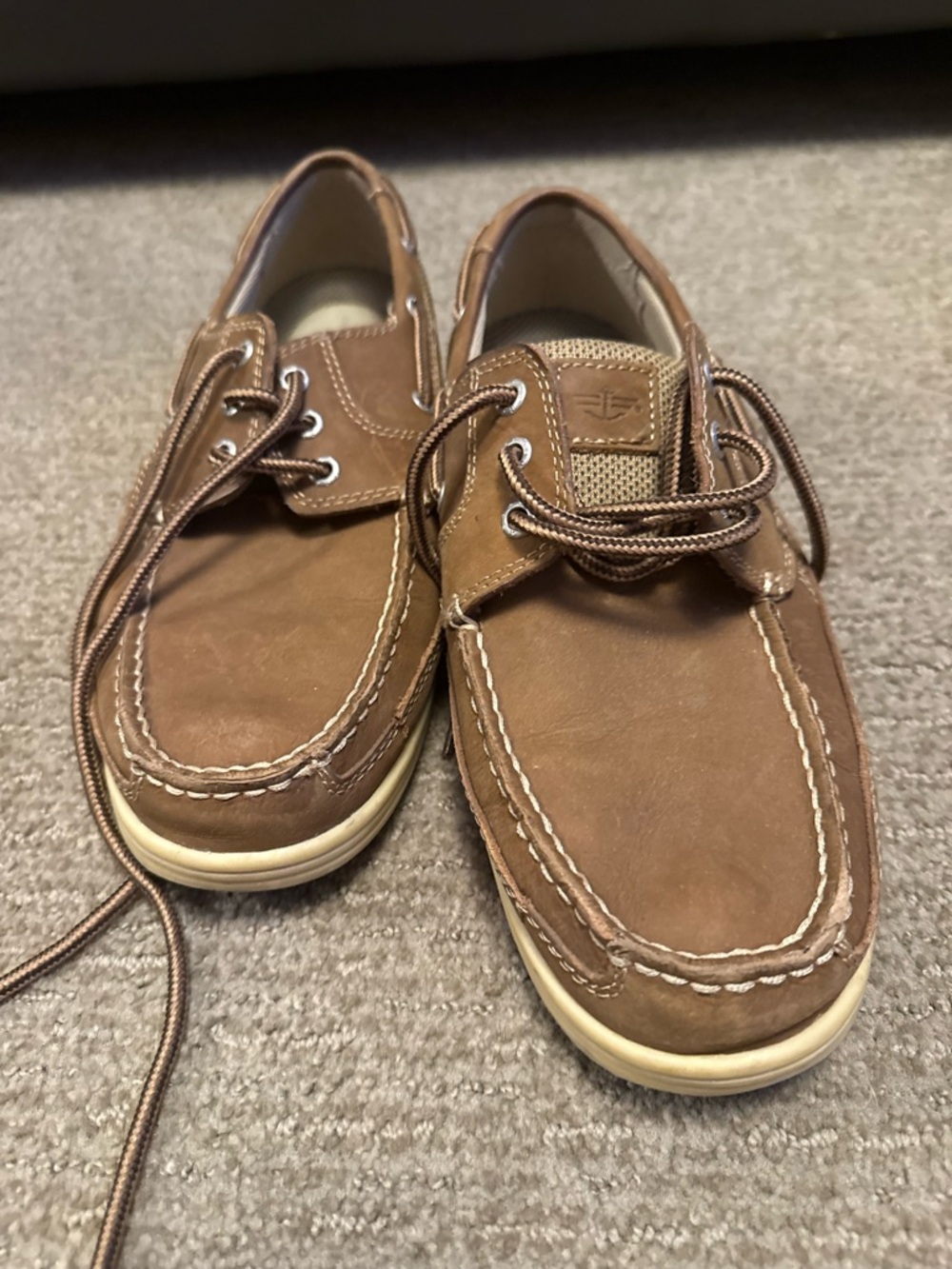 Men's dockers Brown Leather Boat Shoes